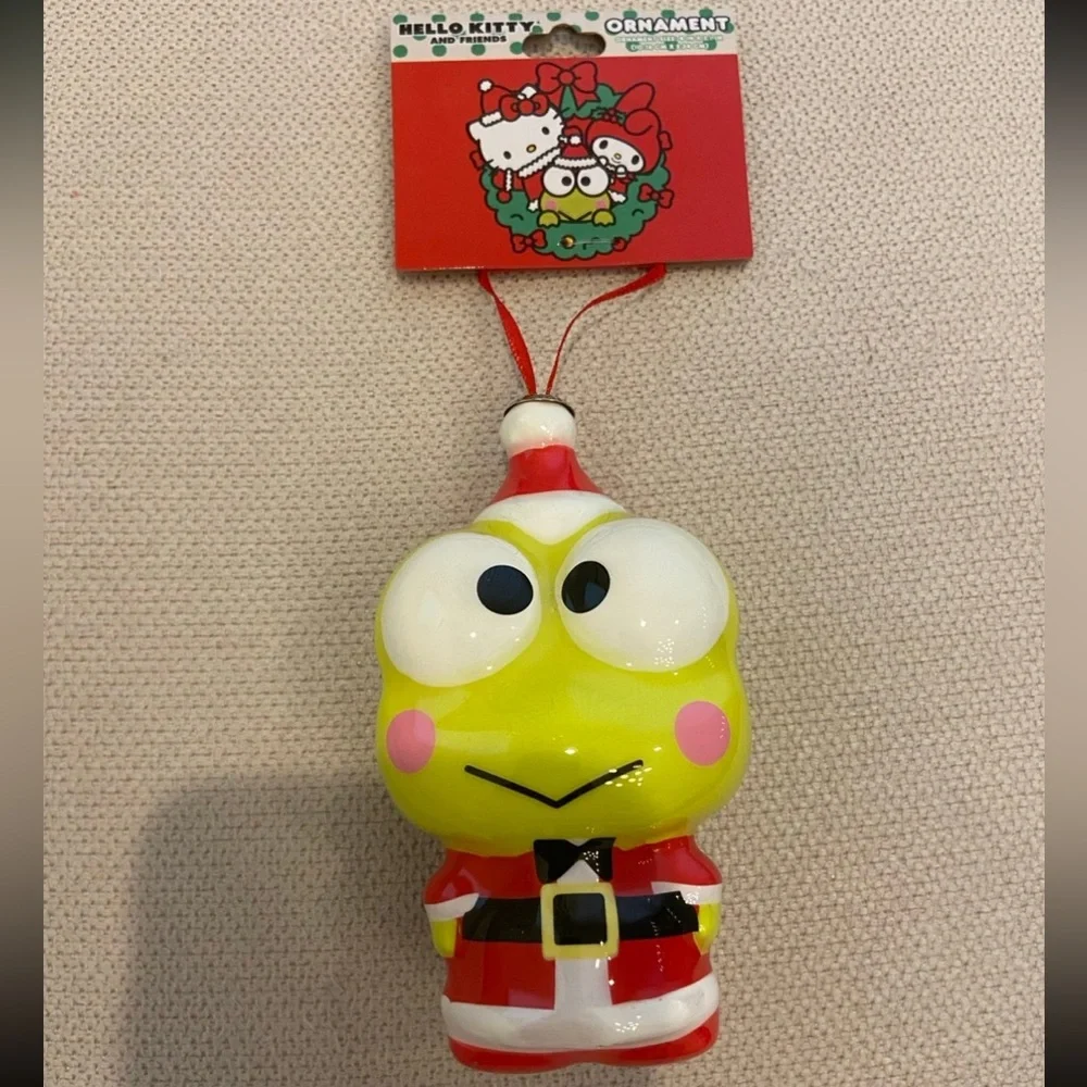 Sanrio® Christmas Ornament Hello Kitty and Friends Keroppi 2022 Santa New